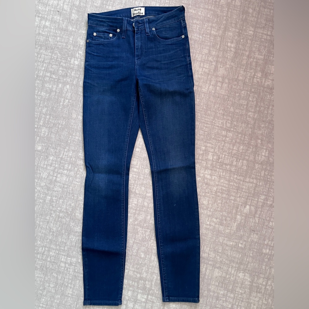 Acne studios skin 5 ocean skinny jeans 25